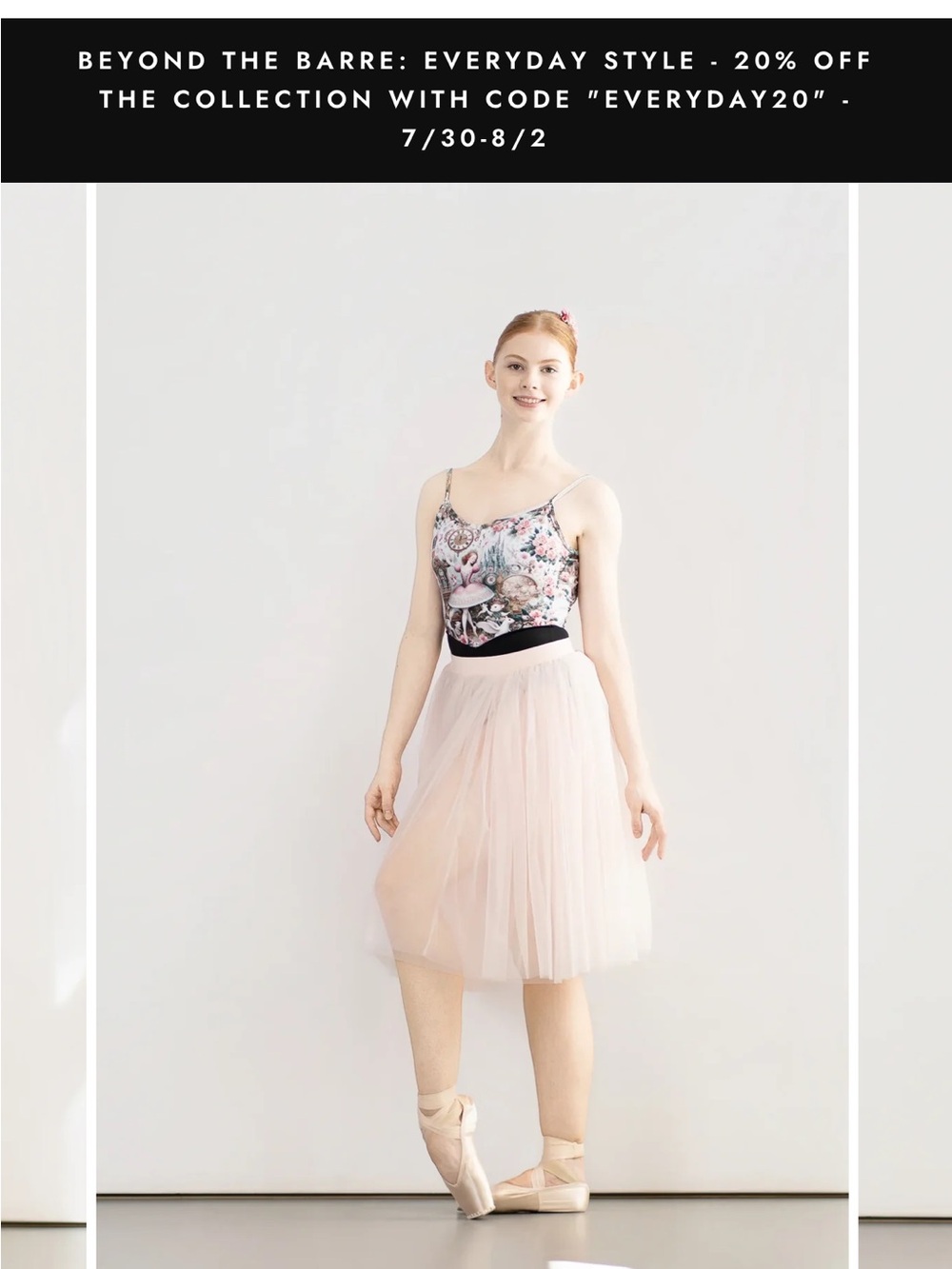 Tulle Midi Skirt in Light Pink - Women